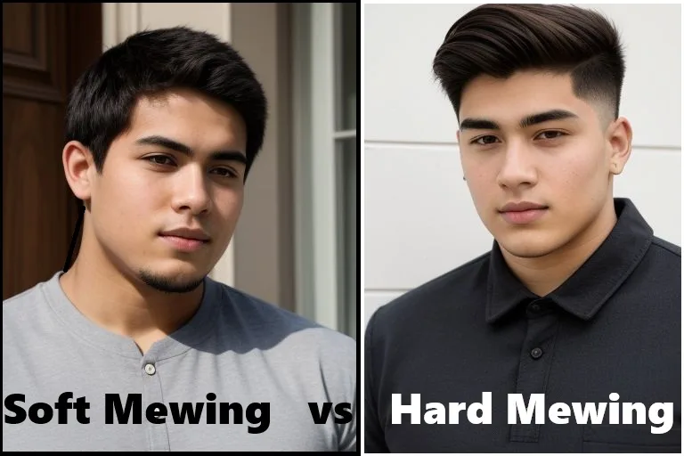 hard mewing vs soft mewing
